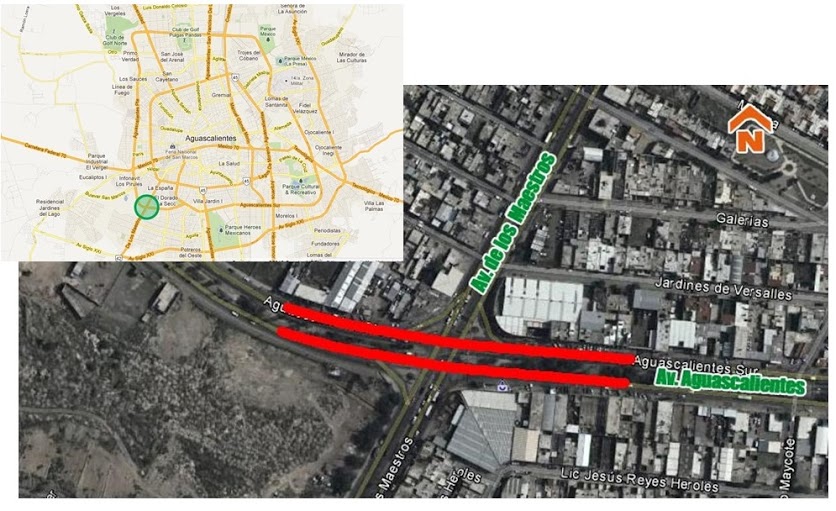 Listo proyecto de construcción de paso a desnivel en Segundo Anillo y Av. de los Maestros