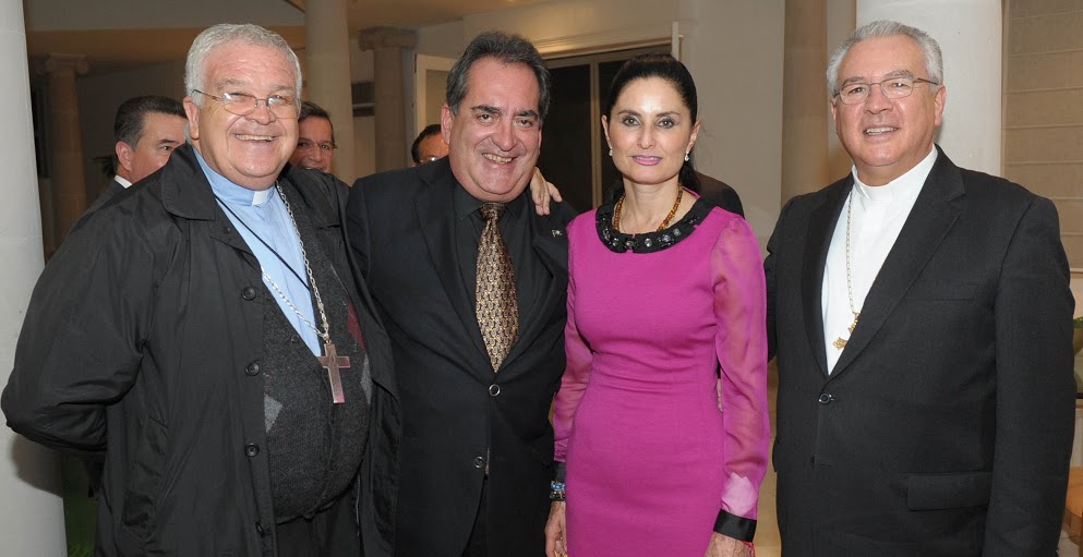 Se reúne el gobernador Carlos Lozano de la torre con el cardenal de Guadalajara