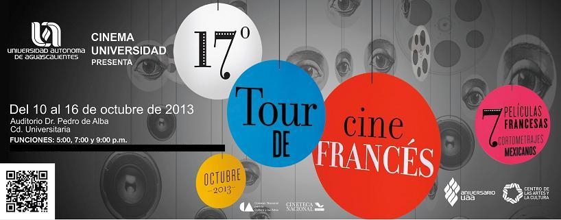 Conoce el programa completo del Tour de Cine Francés en la UAA