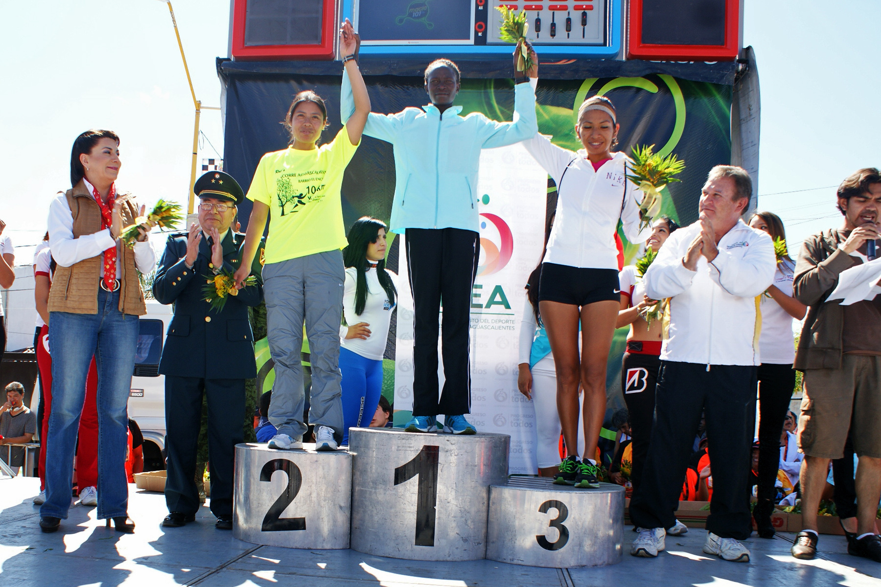 Premiación del Maratón Aguascalientes