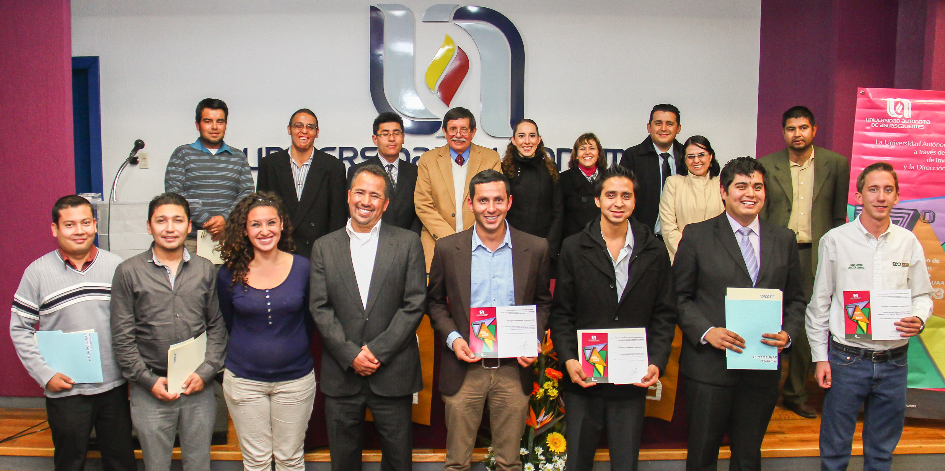 UAA gana 3 de 6 premios en Concurso de Innovación Tecnológica y Creatividad