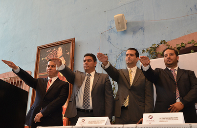 Toma protesta comité directivo de la CANIRAC