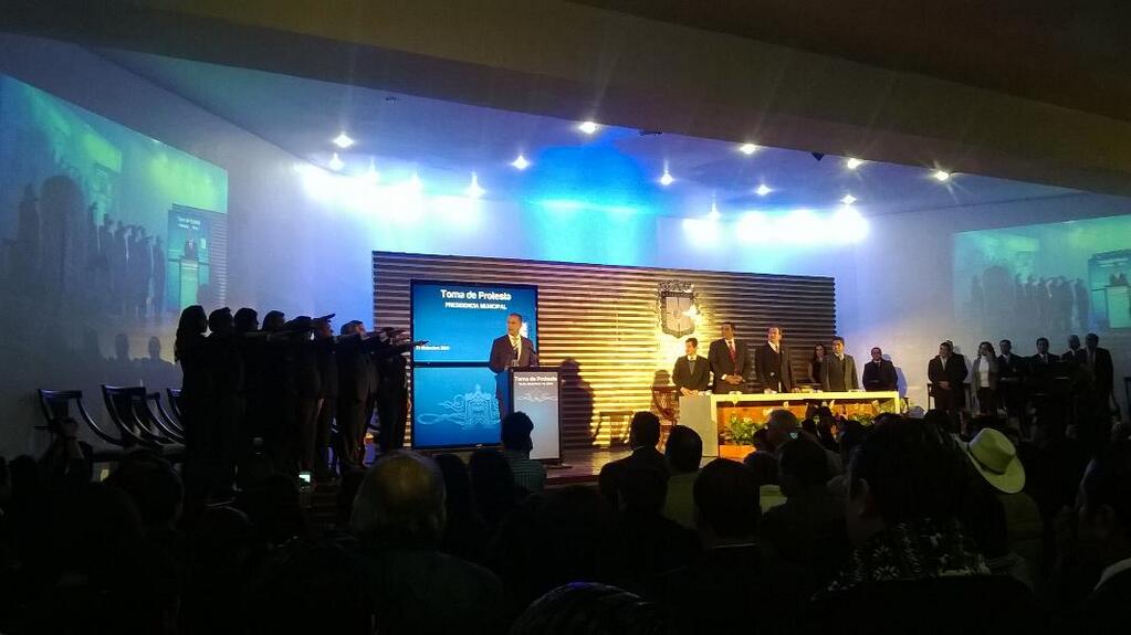 Mensaje de Antonio Arámbula en la toma de protesta como alcalde de Jesús María