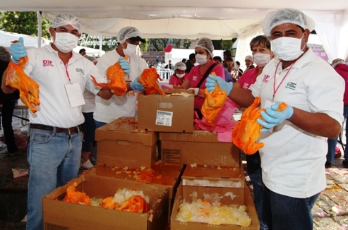 DIF estatal realizará el evento Un pollo en tu mesa
