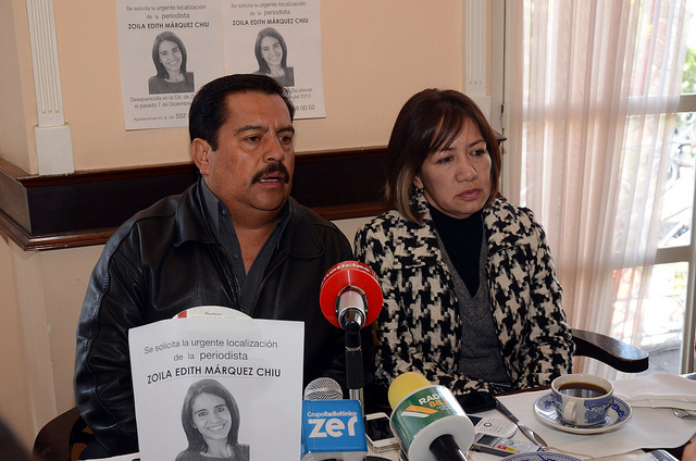 Sobre la desaparición de Zoila Márquez Chiu