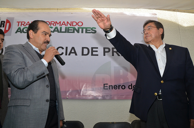 José Manuel García García tomó protesta como el nuevo delegado del PRI en Aguascalientes