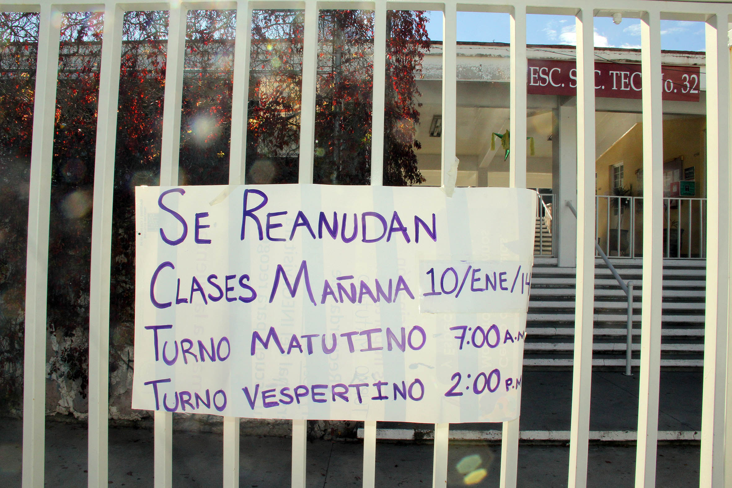 Reporta el IEA que más del 90% de las escuelas públicas operaron con normalidad