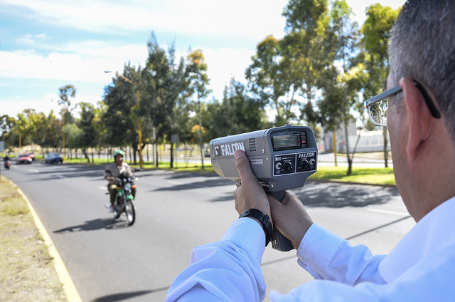 Incremento en el número de infracciones por exceso de velocidad