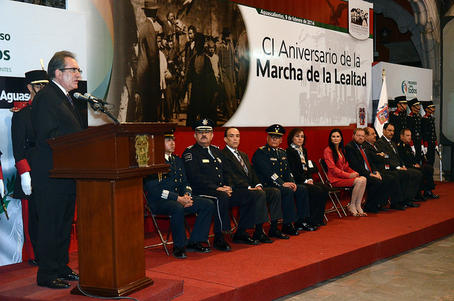 Conmemoran CI Aniversario de La Marcha de la Lealtad