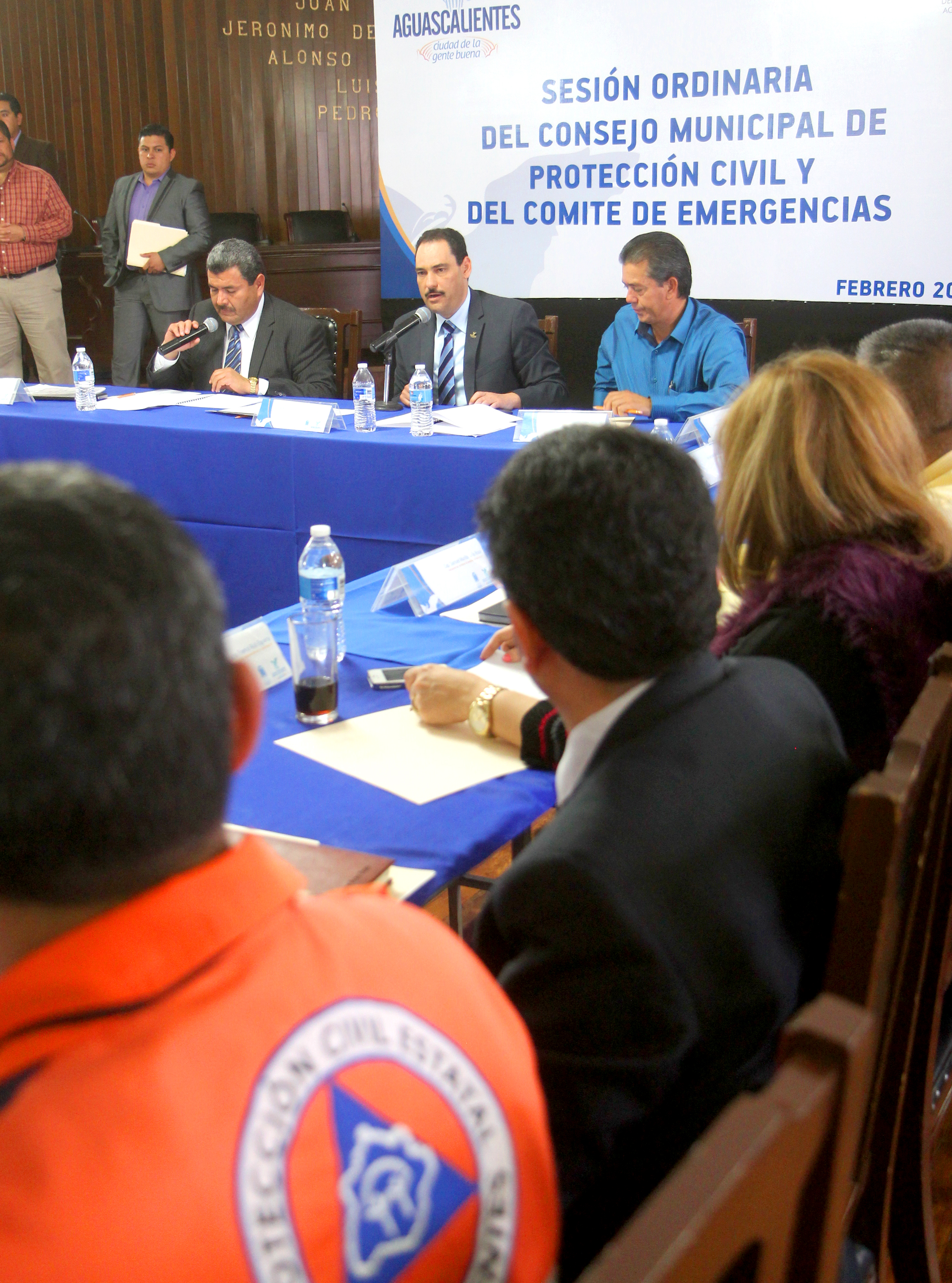 Aprueba Consejo Municipal de Protección Civil programa anual de actividades