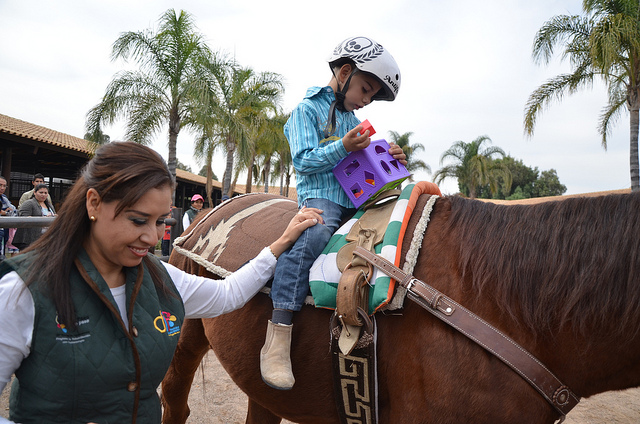 Arranca Programa de Atención de Equinoterapia en el DIF municipal