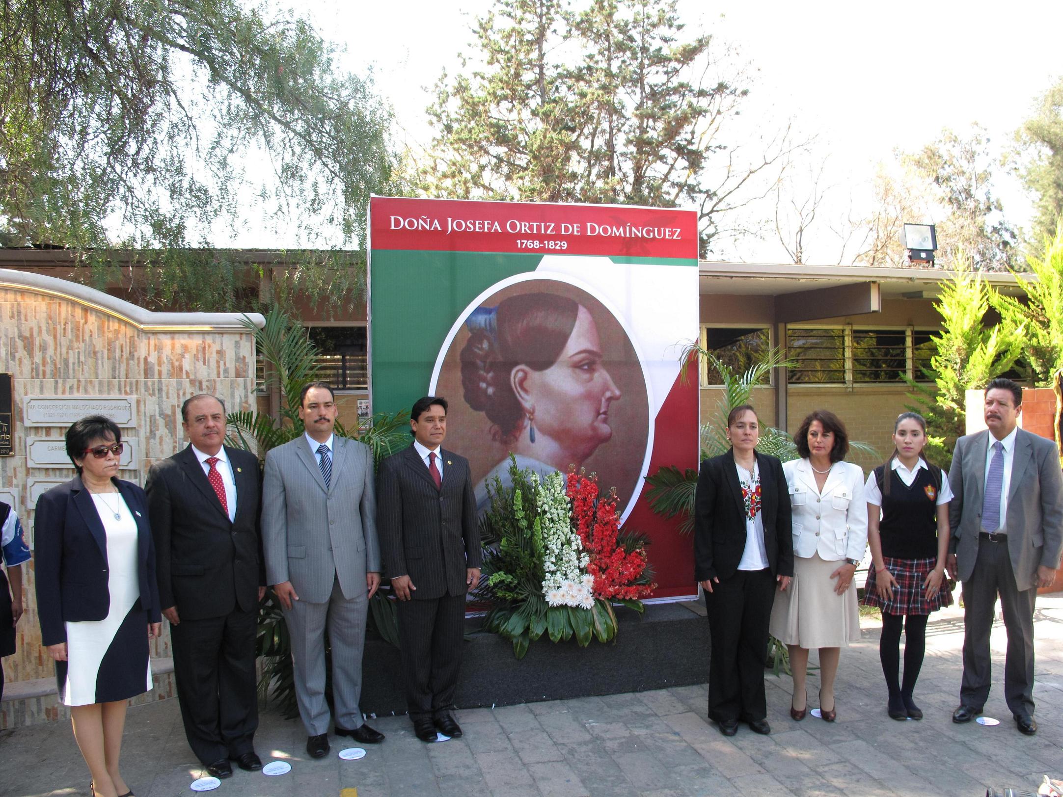 185 Aniversario Luctuoso de Josefa Ortiz de Domínguez