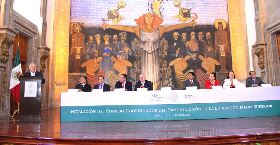 Chávez Rangel encabeza el Consejo Regional del Espacio Común de Educación Media Superior