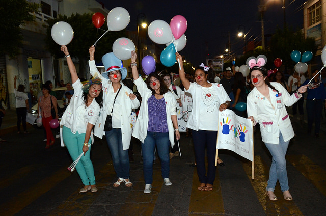 Conmemoran Día internacional del Síndrome de Down con fiesta circense