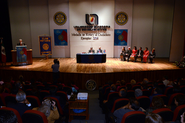 Club Rotario de Aguascalientes entrega Medalla Rotary al Ciudadano Ejemplar