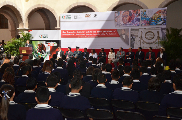 Sexta Gala Regional de Oratoria Benito Juárez García