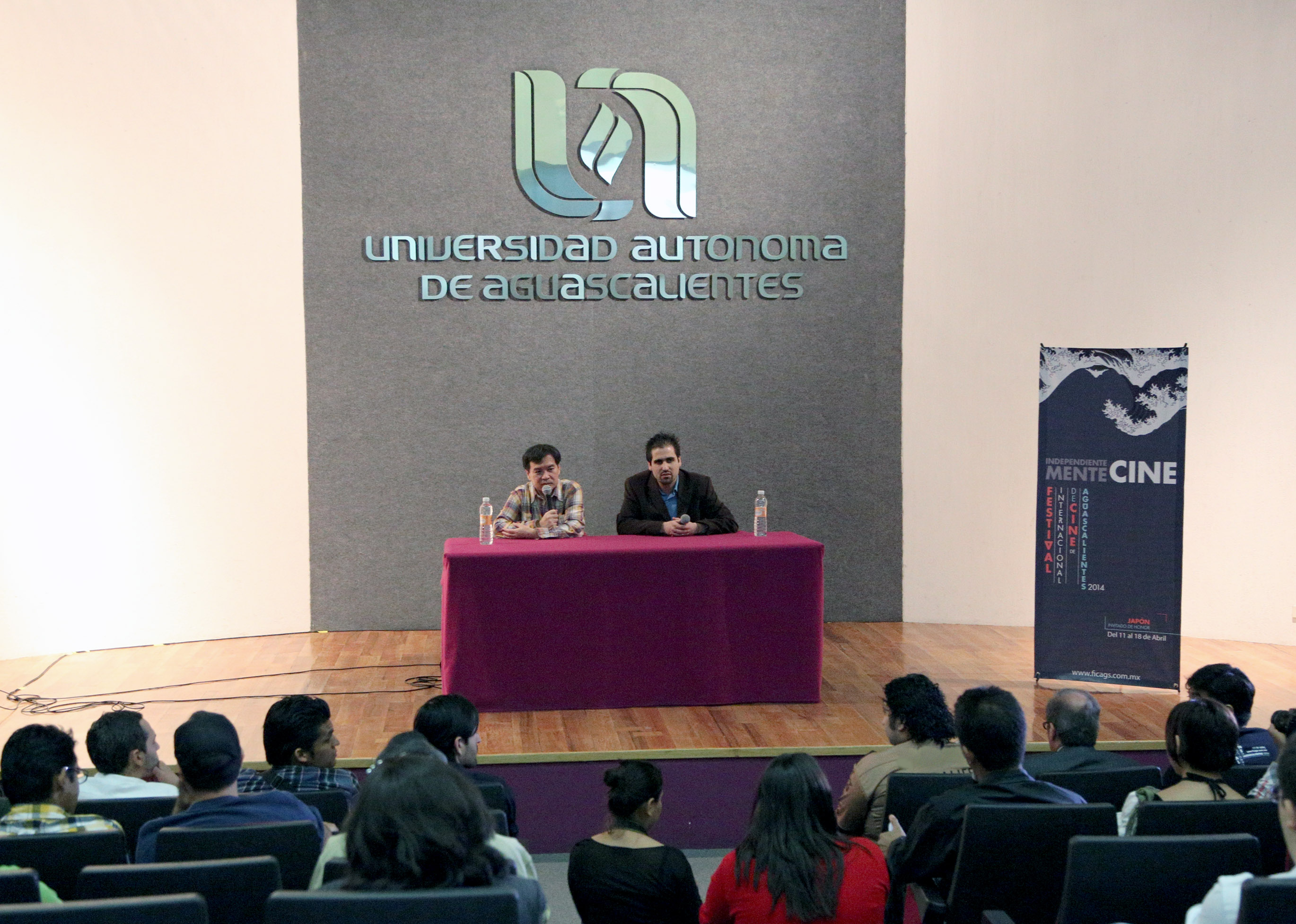 Conferencia de Sunao Katabuchi en la Autónoma de Aguascalientes