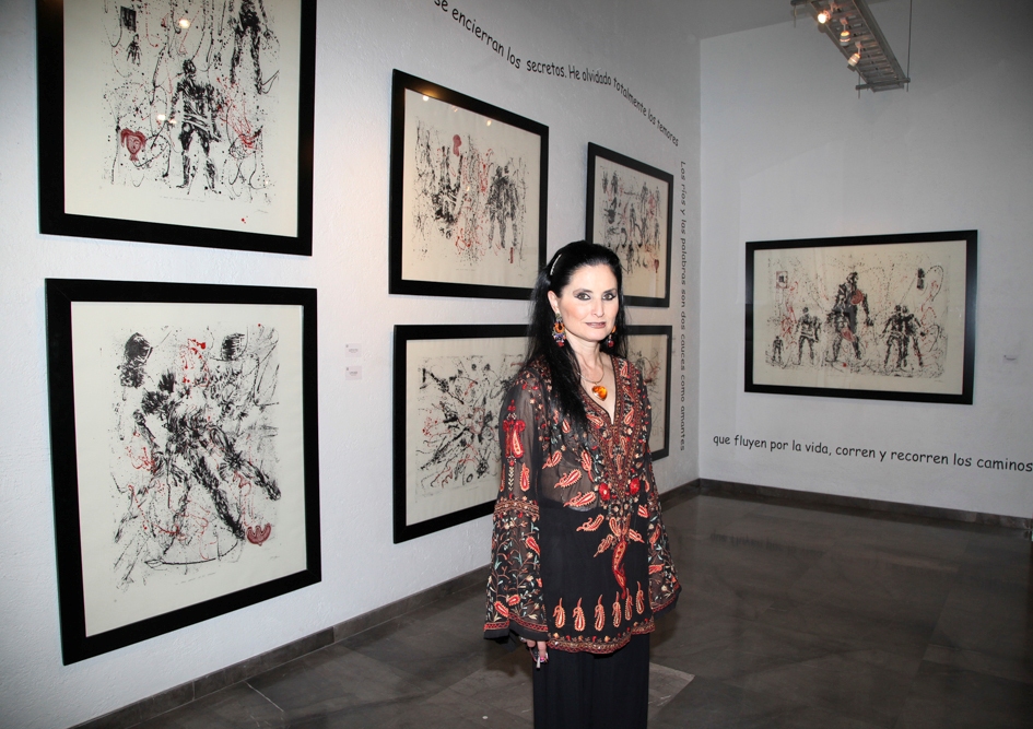 Blanca Rivera Río presenta exposición Ríos per ver sus