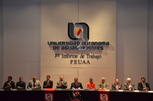 Federación de Estudiantes de la UAA rinde primer informe de actividades