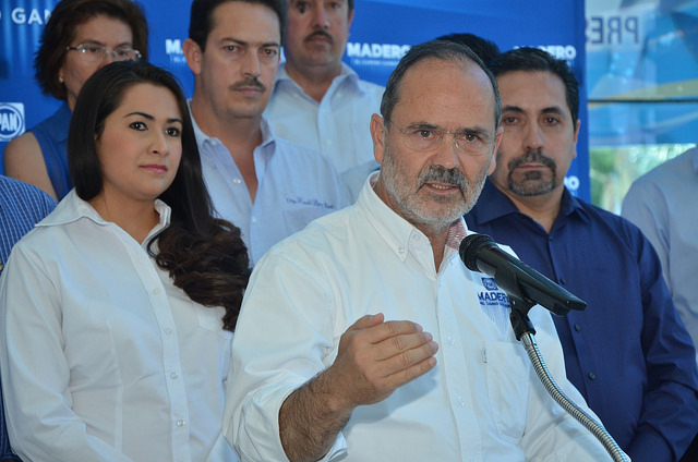 Asegura Gustavo Madero que ganará con el 70% de la votación