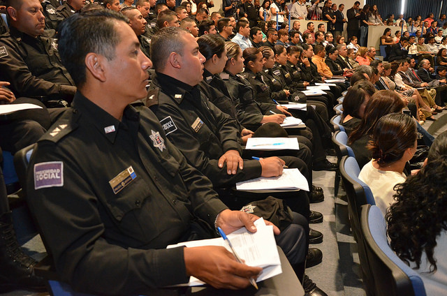 Debido a entrada del nuevo sistema de justicia penal se equipará a policías