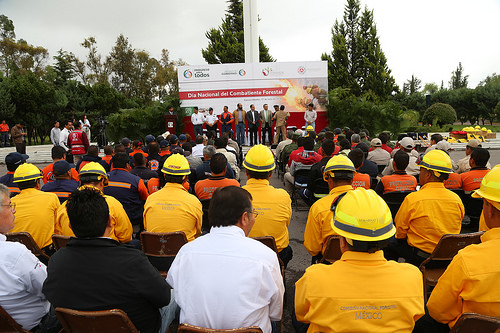 Conmemoran Día Nacional del Combatiente Forestal