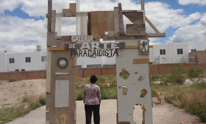 Hoy, primera exposición en la Galería de Arte Paracaidista