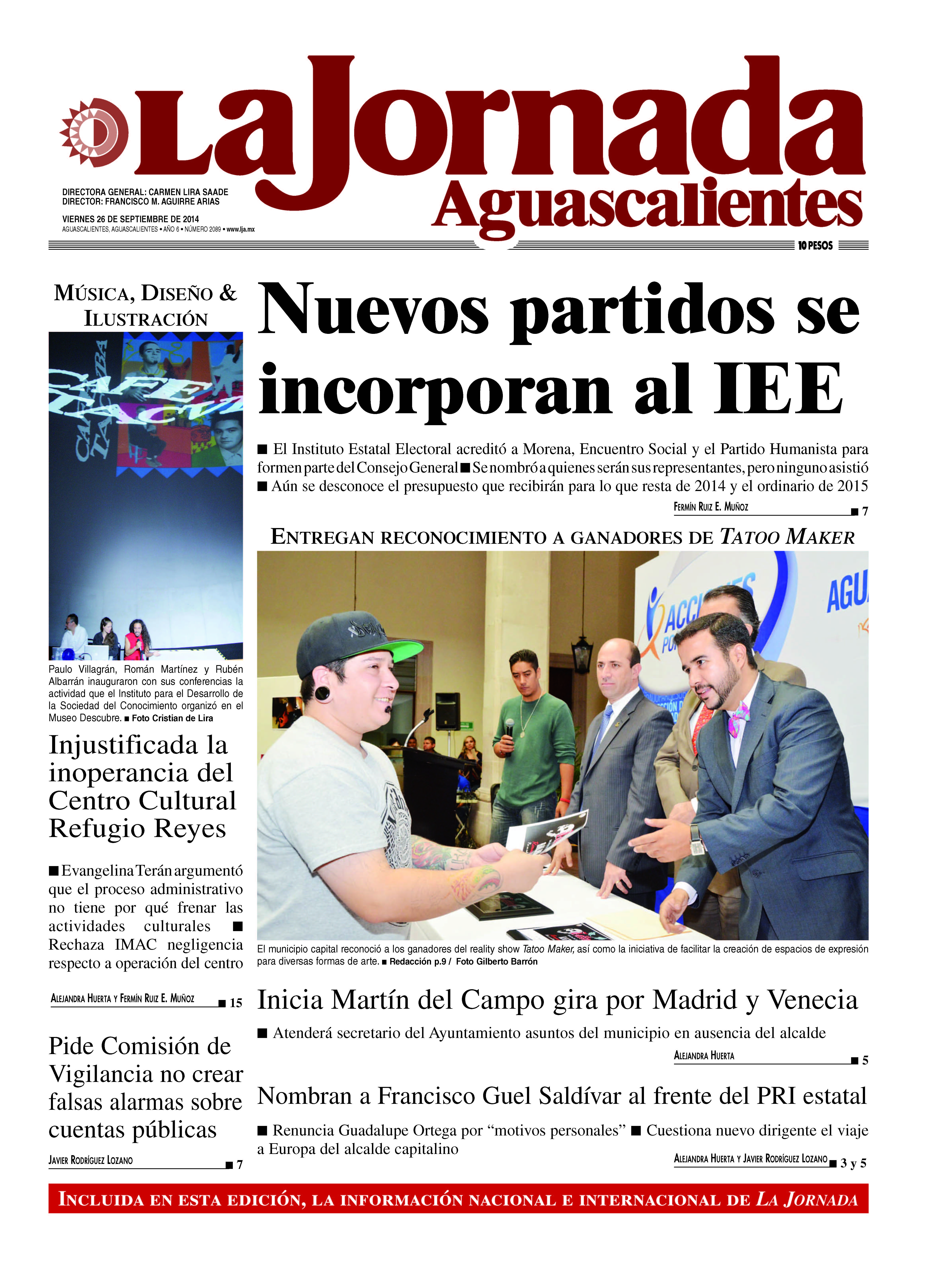 26 de Septiembre 2014