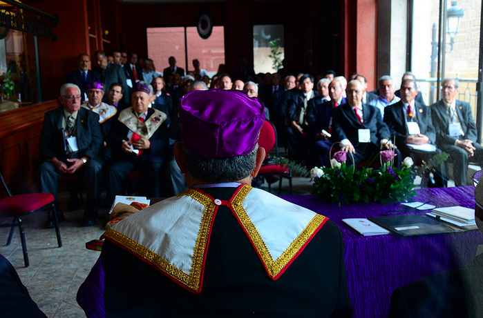 Discuten Masones leyes secundarias de las reformas durante el Congreso Nacional Filosófico del estado
