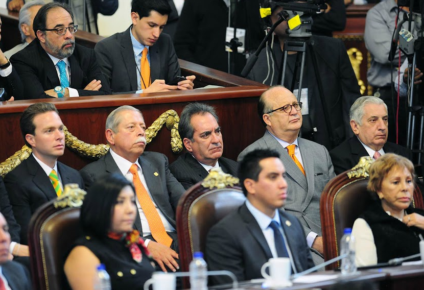 Asiste Lozano de la Torre al Informe de Mancera