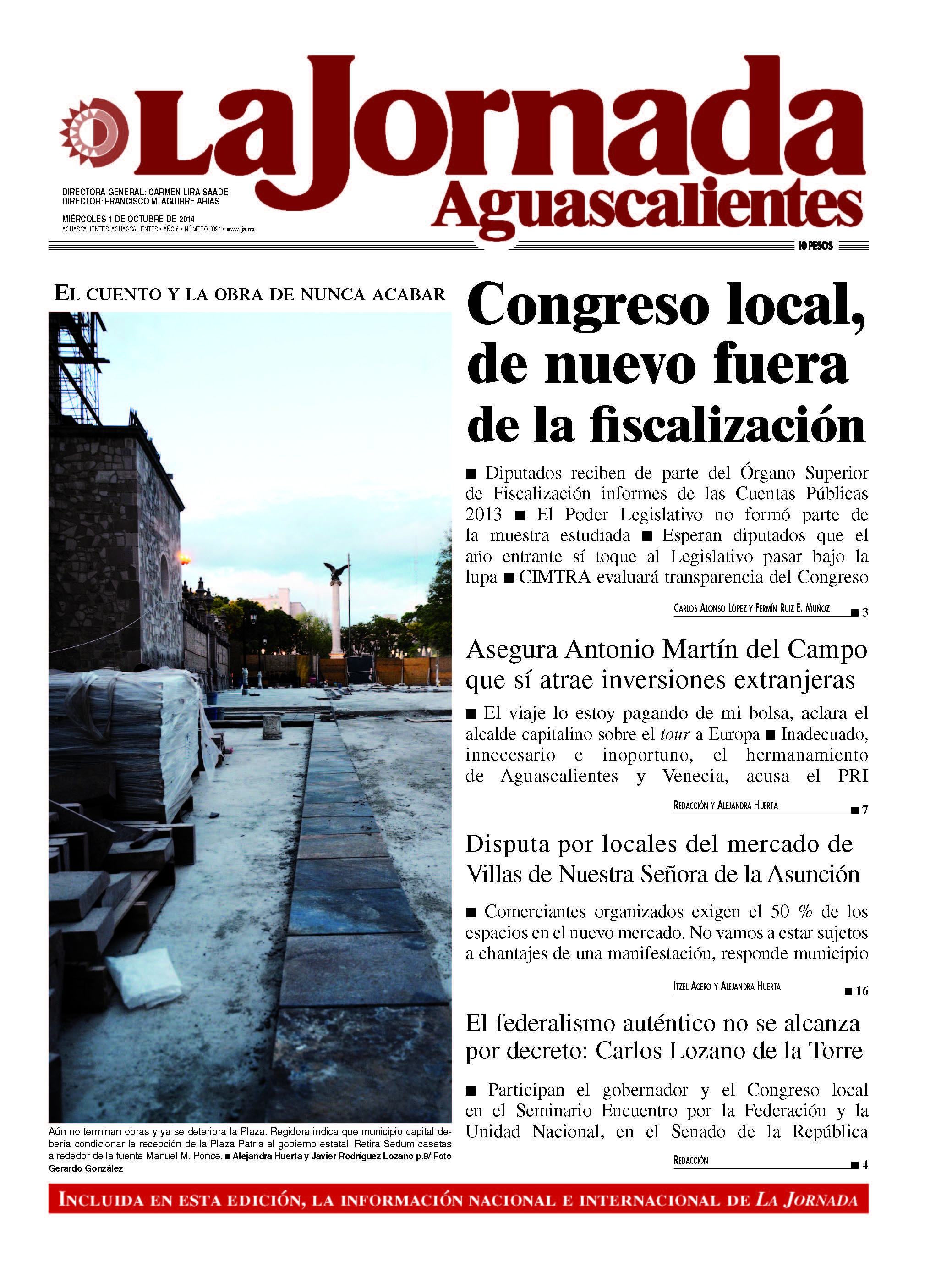 1ero de Octubre de 2014