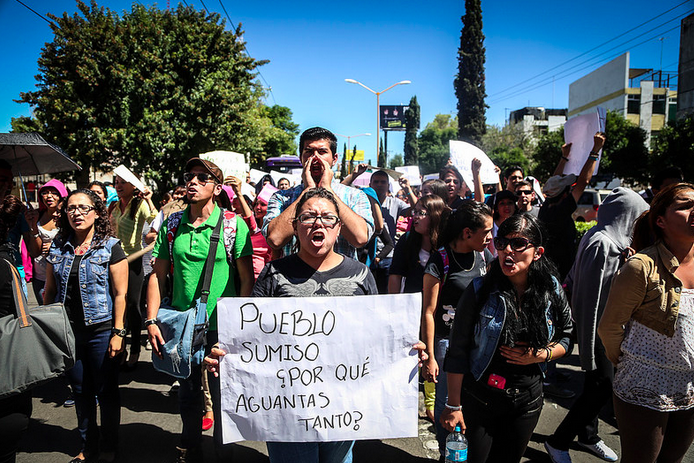 Apoya Seguridad Pública Municipal a manifestantes