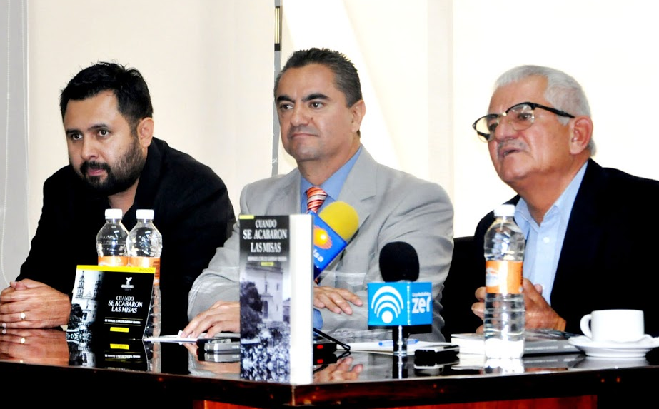 Presentan novela histórica Cuando se Acabaron las Misas