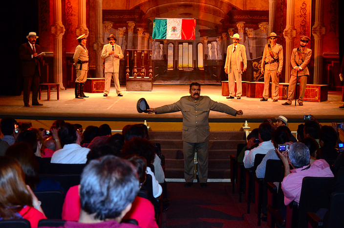 Soberana Convención Revolucionaria es recreada por jóvenes actores y Joaquín Cosío