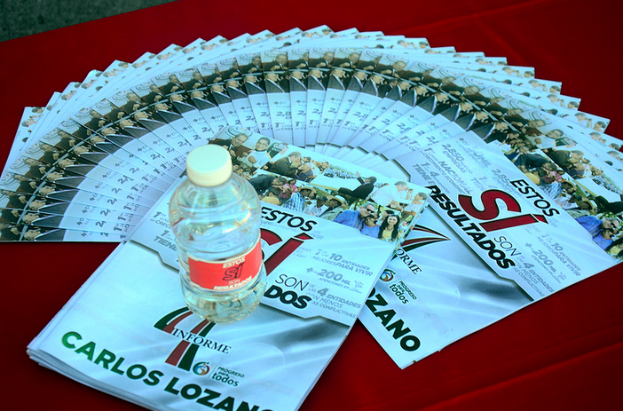 Repartió Gobierno del Estado 100 mil informes de gobierno