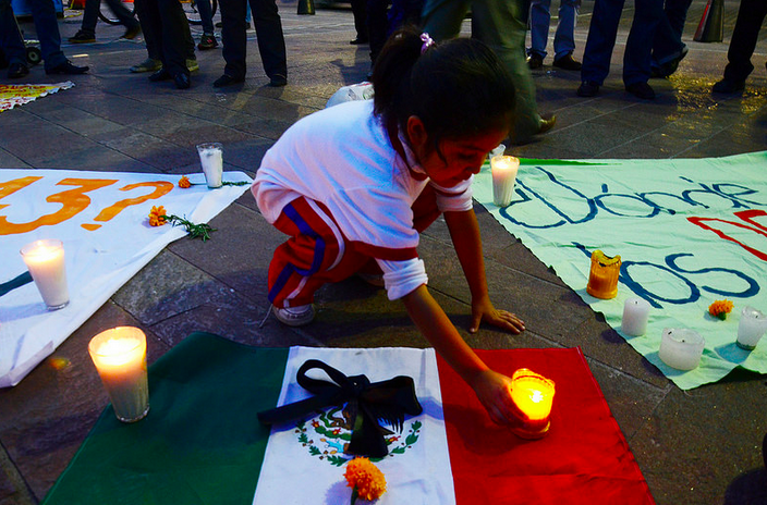 Aguascalientes se unió a la Acción Global por Ayotzinapa