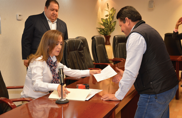 Entrega Asientos su propuesta de Ley de Ingresos de 114 millones de pesos