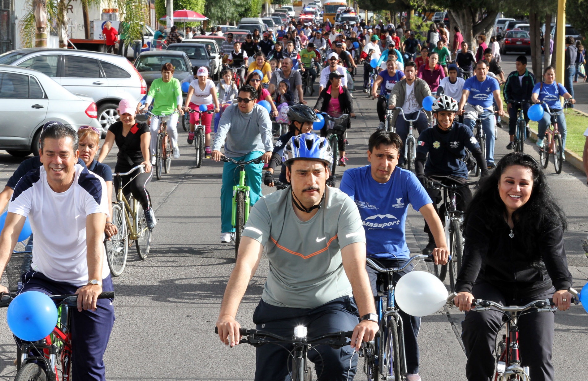 Concluye el Paseo Ciclista Municipal Mega RodAndo con Nuestra Gente