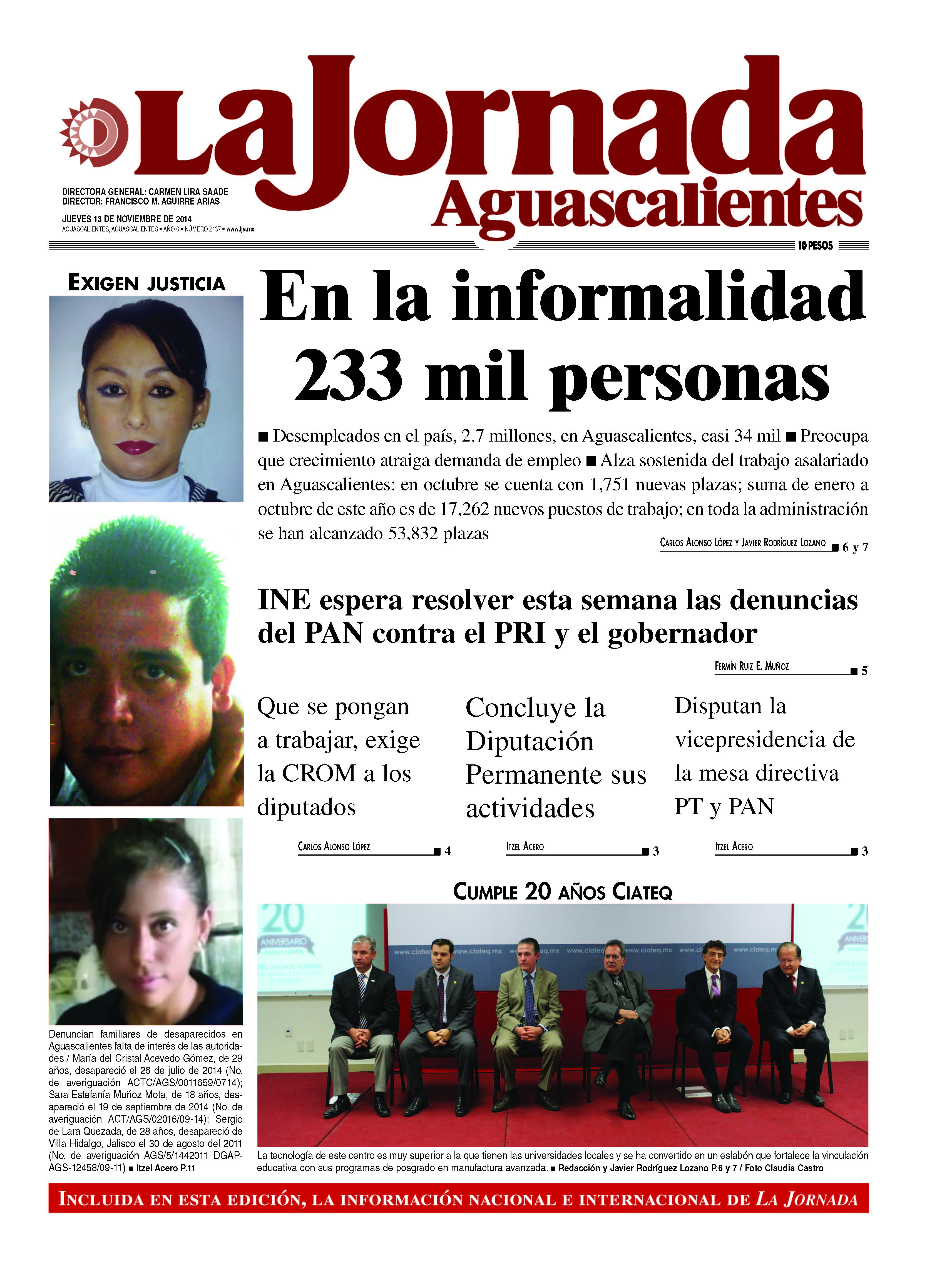 13 de Noviembre de 2014