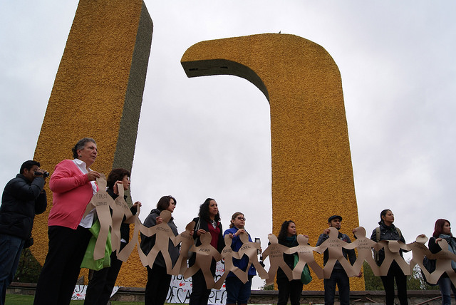 Concluye paro activo por Ayotzinapa en la UAA