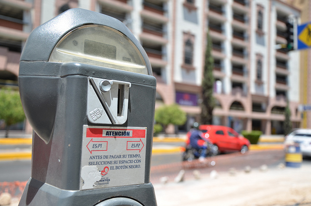 Confirma municipio capital instalación de parquímetros a principios del 2015