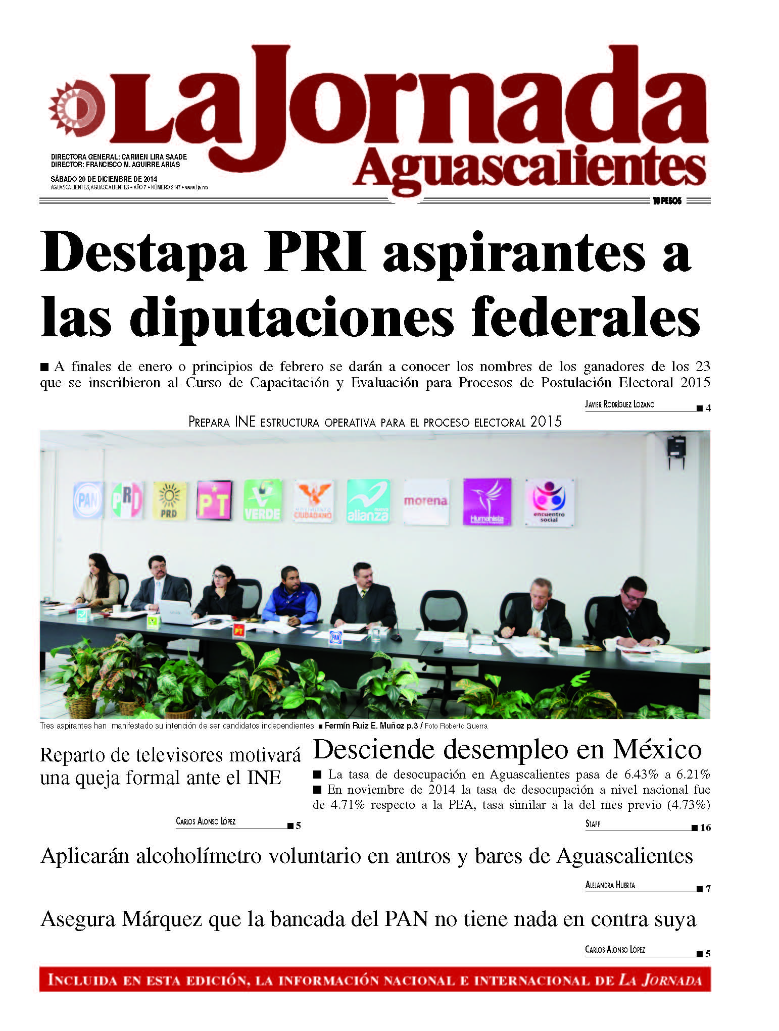 20 de diciembre de 2014