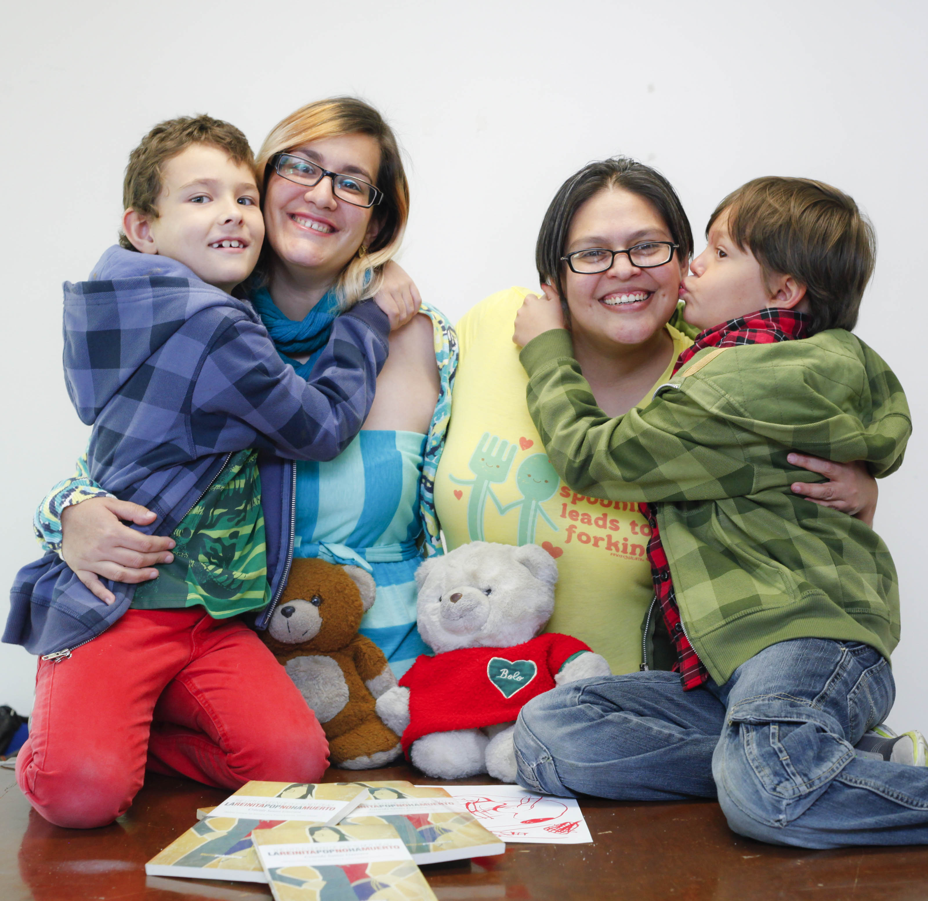 Las dos mamis, conferencia que abordó el tema de las familias lesbomaternales en México
