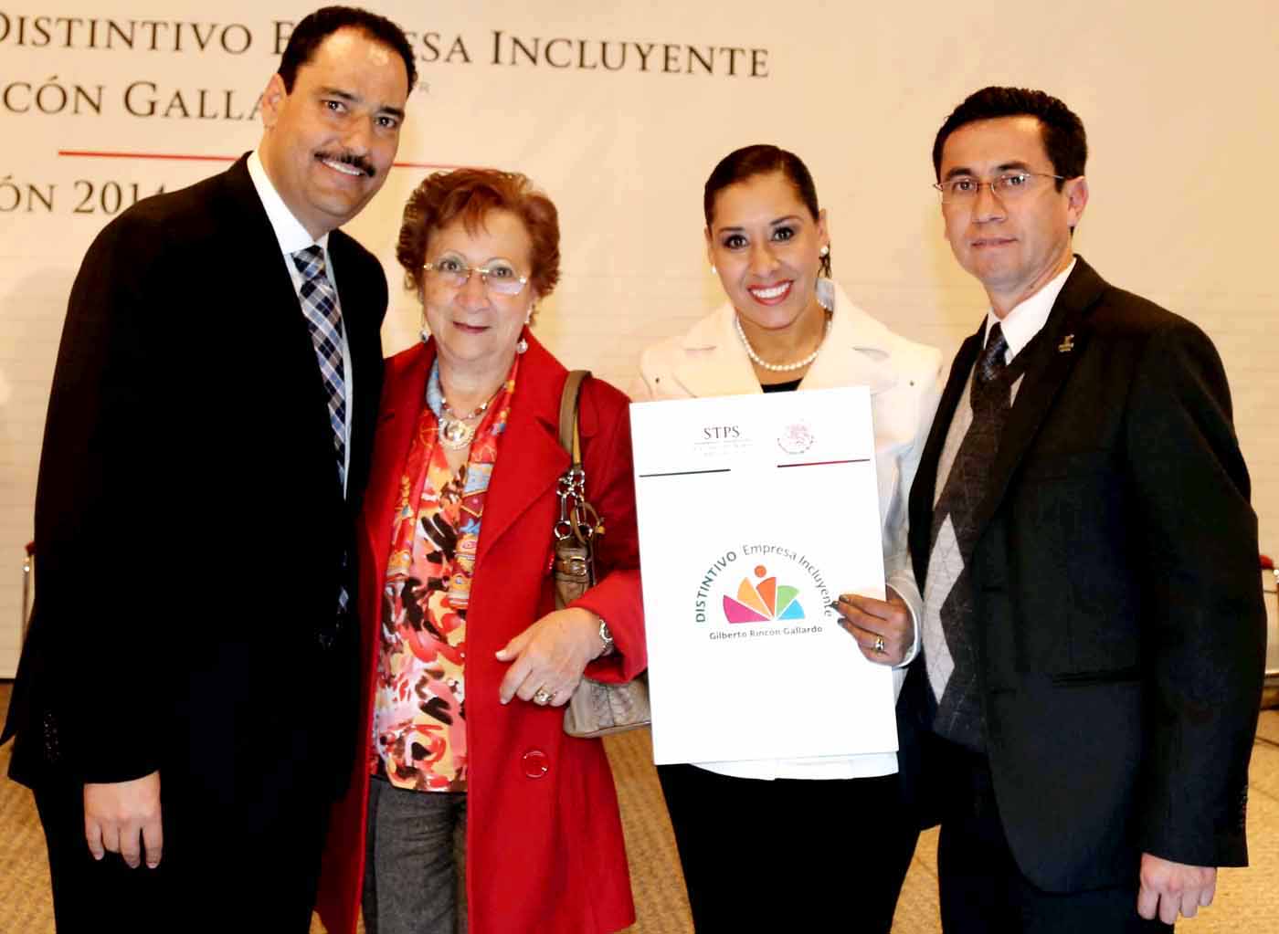 El DIF Aguascalientes fue reconocido con el distintivo nacional empresa incluyente
