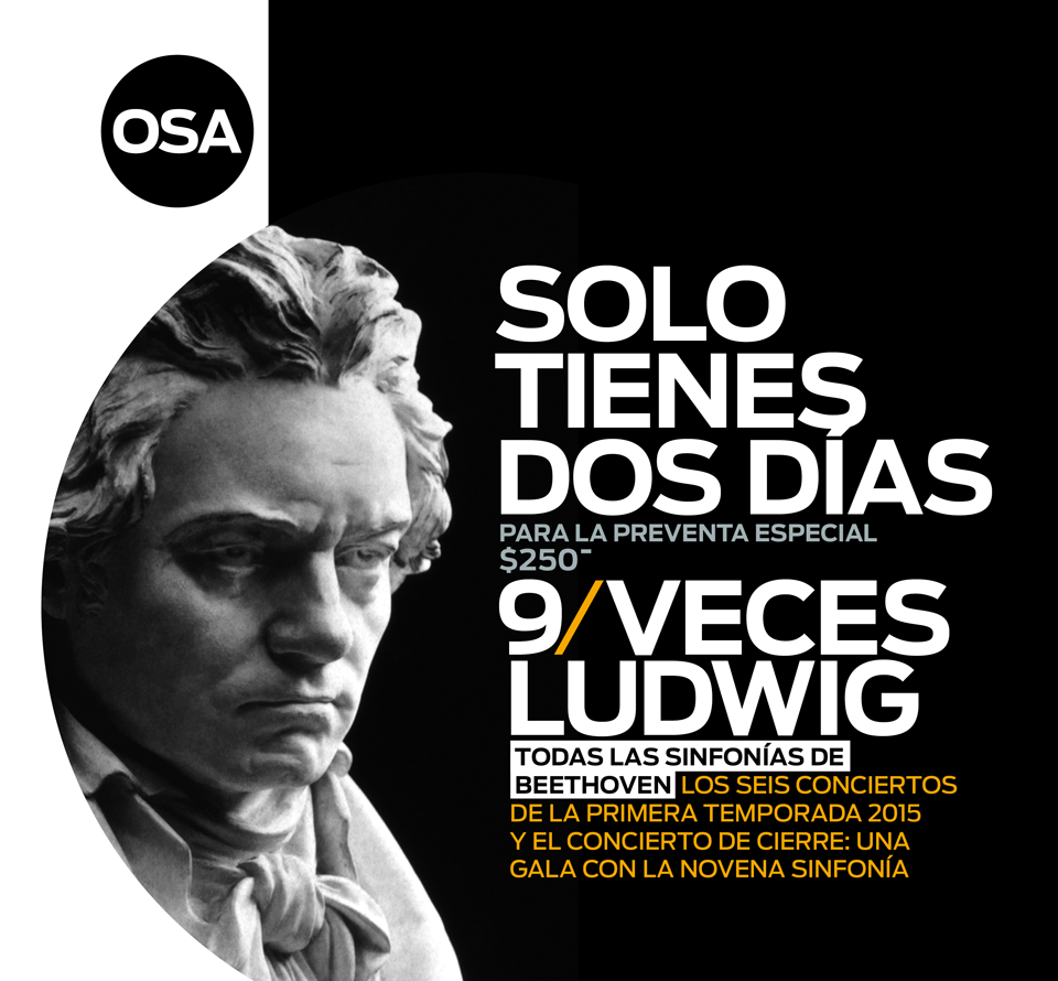 Las nueve de Beethoven, con la Orquesta Sinfónica de Aguascalientes