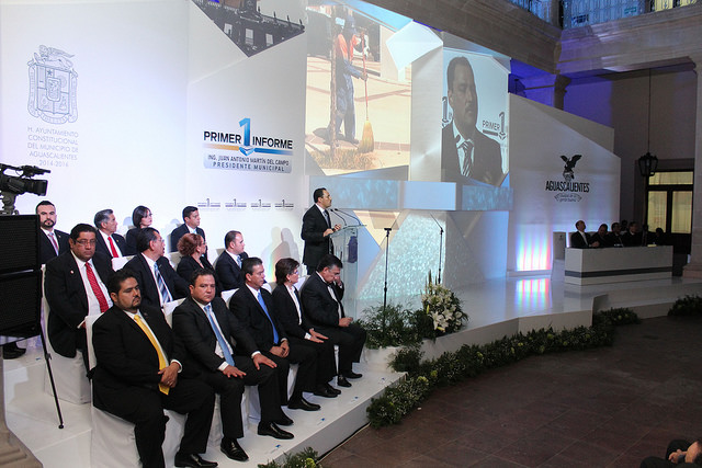 Gasta municipio capital más de 700 mil pesos publicidad del primer informe