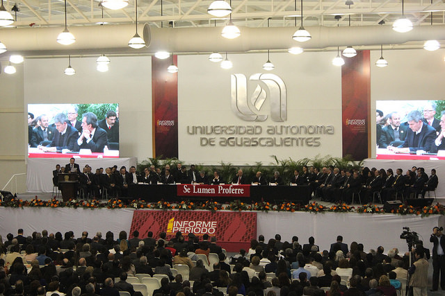 Presenta Andrade Cervantes primer informe de su segundo periodo como rector de la UAA