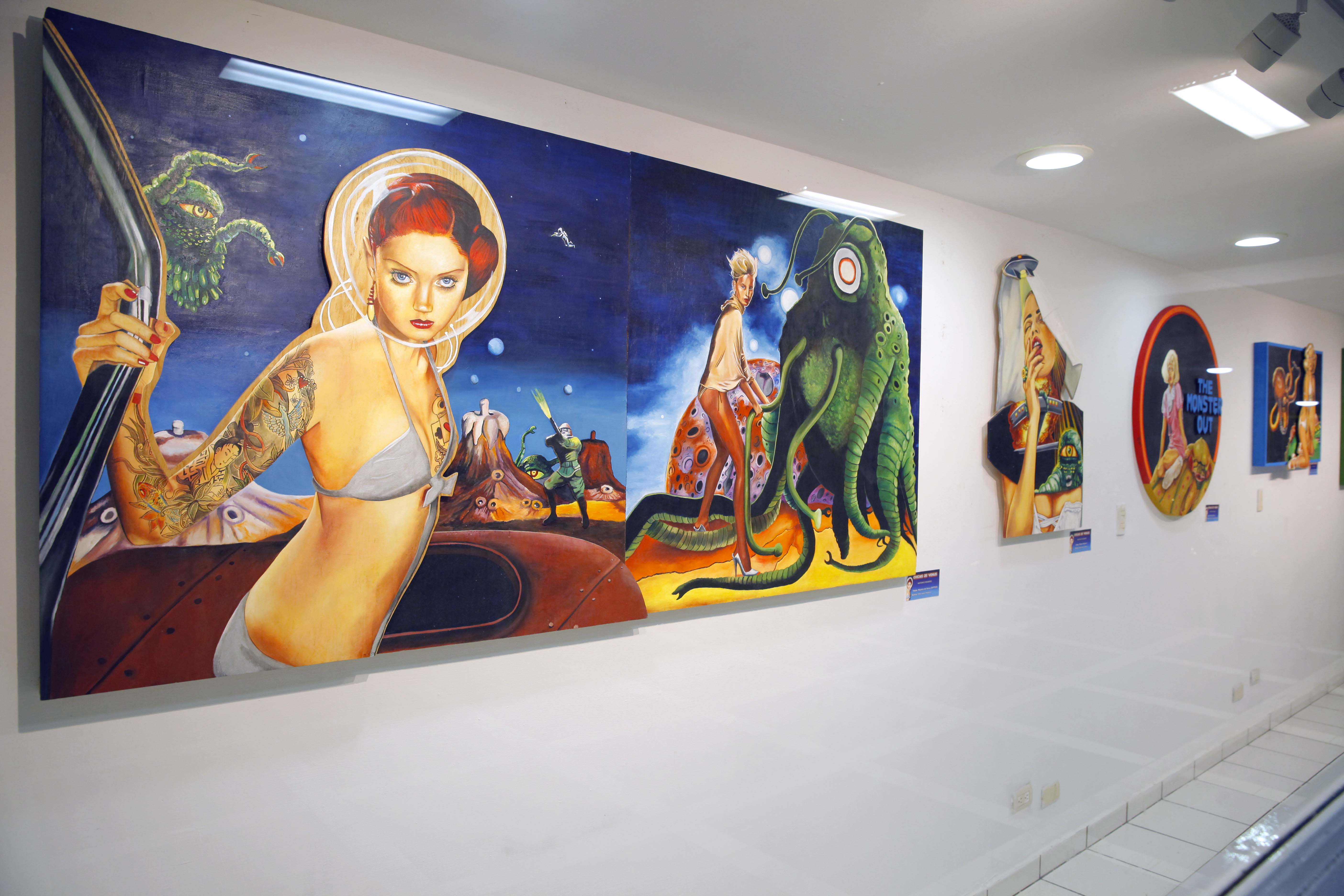 Chicas de Venus en la Galería 9.2 m2 de Arte