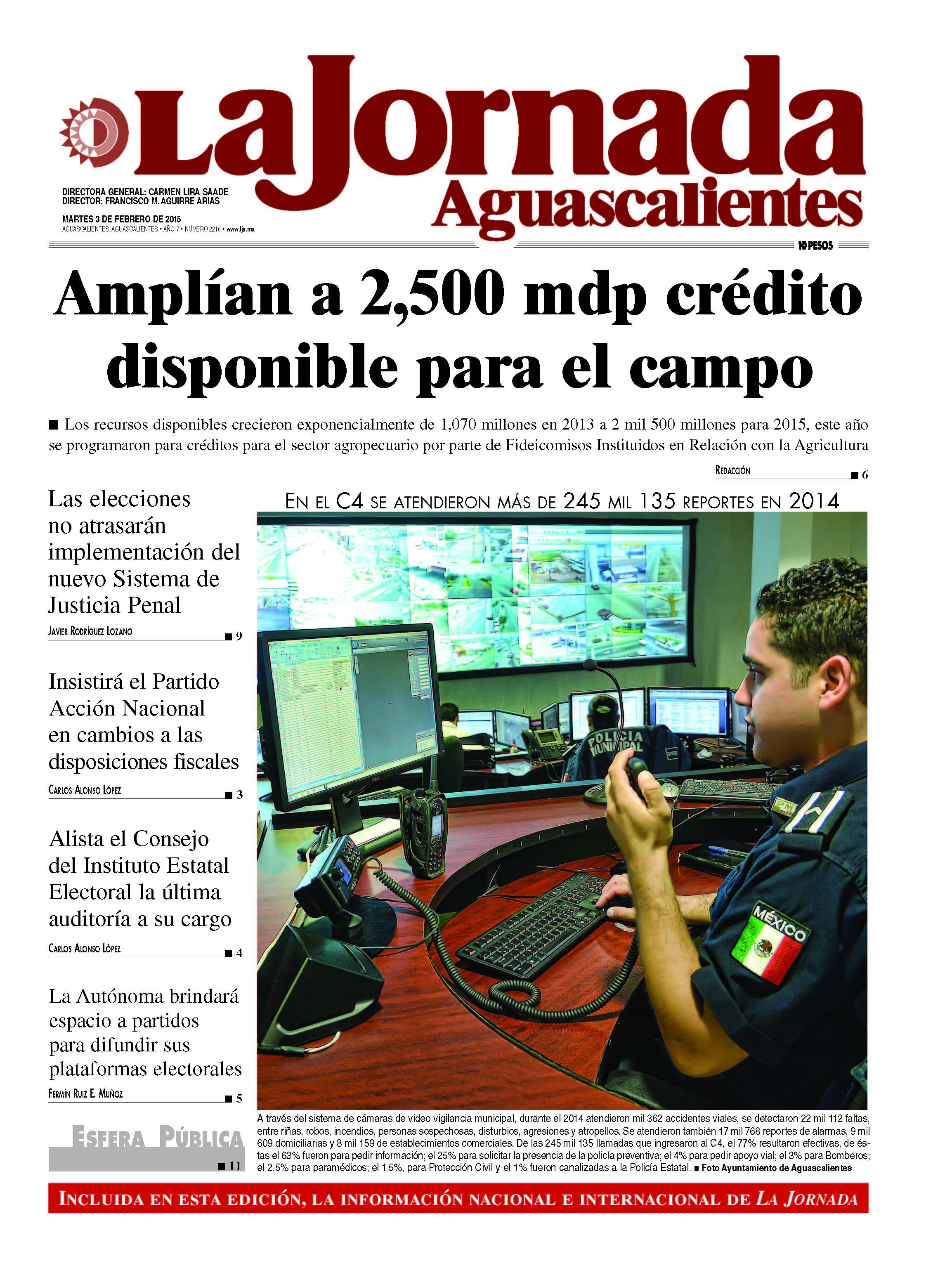 3 de febrero de 2015