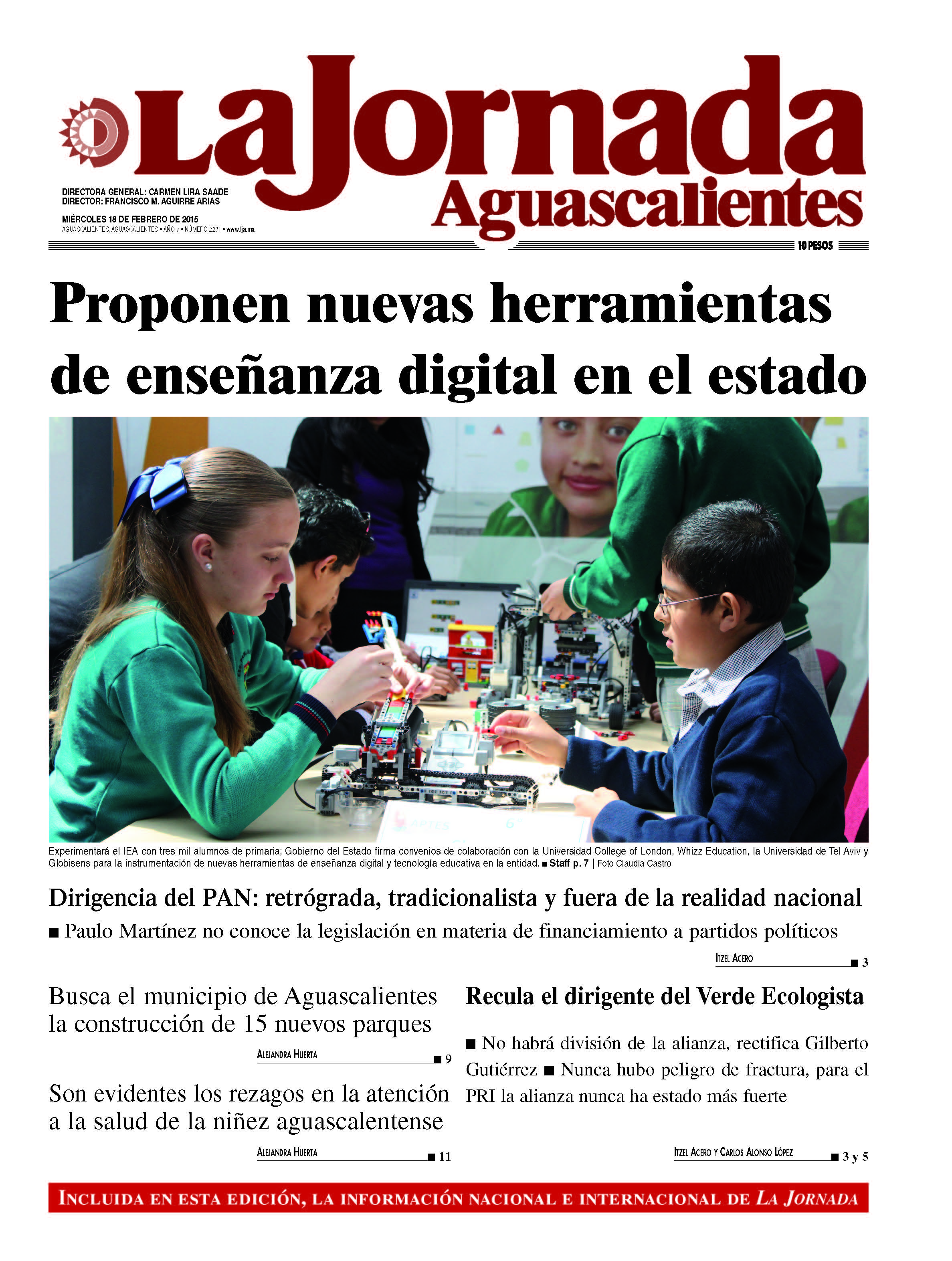 18 de febrero de 2015